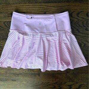 Athleta Like New A-Game 14” Skort Size Small Bubblegum Pink